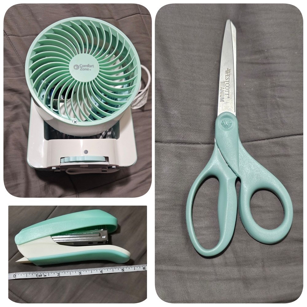 Mint Green Desk Accessories